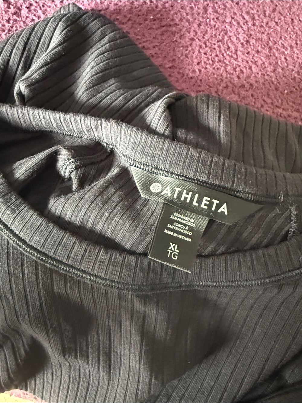 Athleta Perfect Rib Tee - Picture 4 of 5